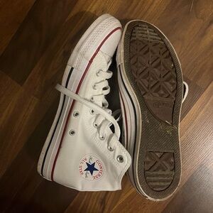 White High Top Converse